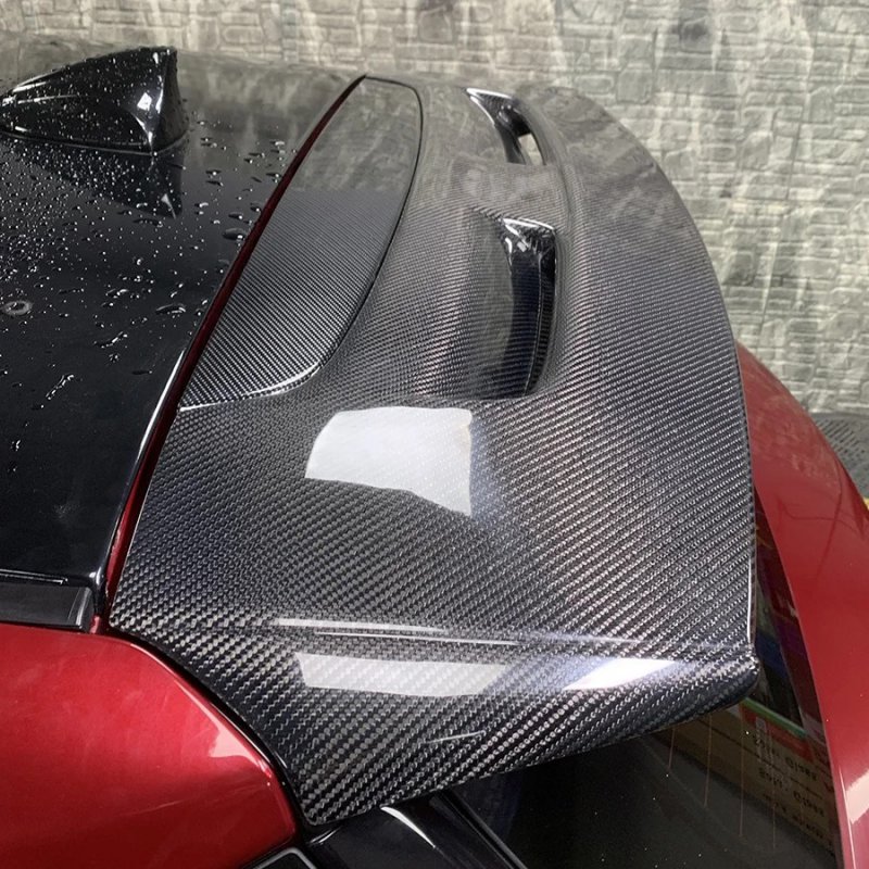 Carbon Fiber Rear Spoilers for  CT200h 2010-2022 Tail Wing Body Kit